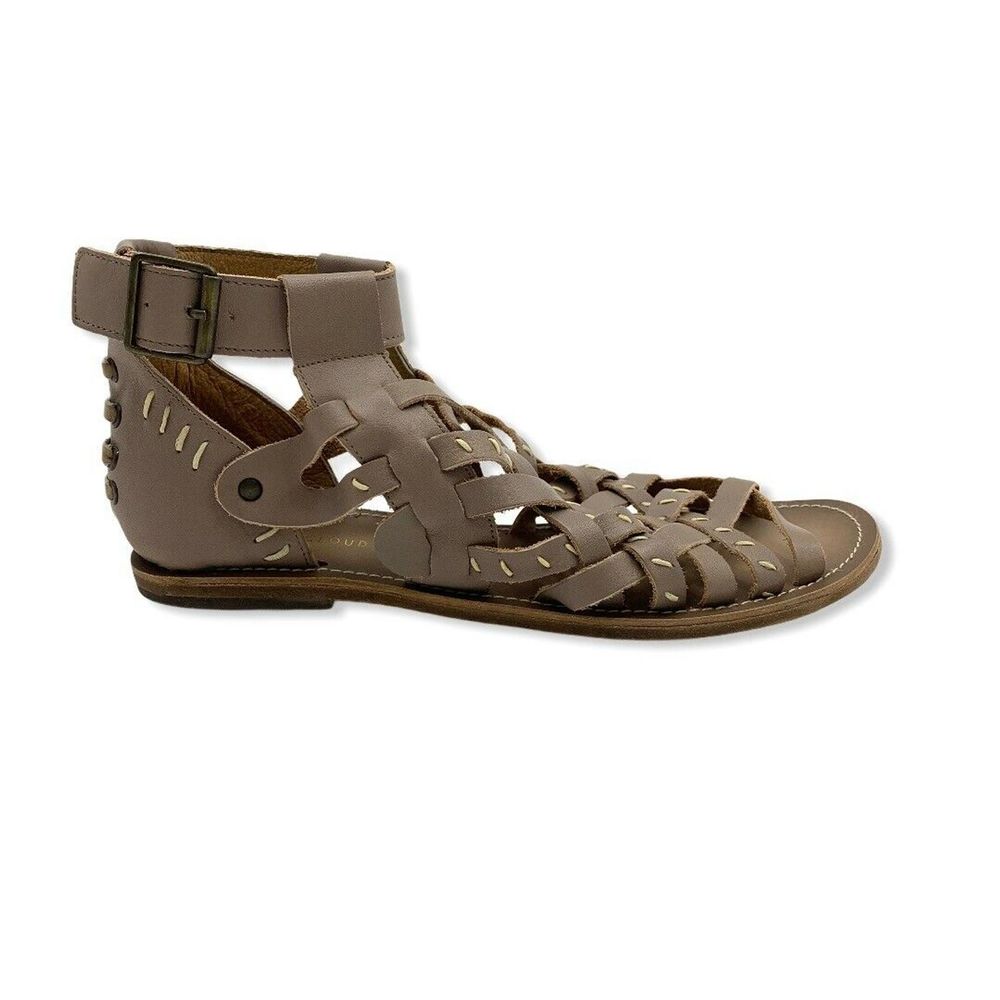 Musse & Cloud Gladiator Sandals Leather Size 9